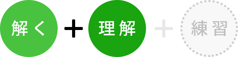 解く＋理解
