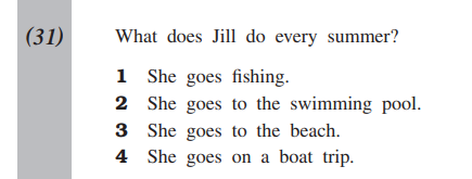 英検4級リーディング大問4C 2024年第3回