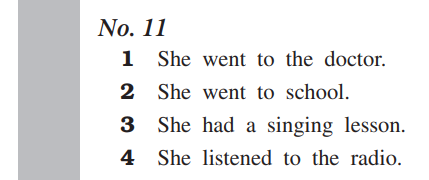 英検4級リスニング大問2 2024年第3回