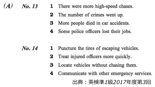 英検準１級　準一級　リスニング　対策　コツ