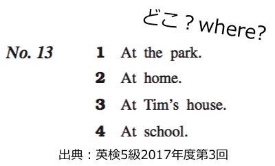 英検５級　五級　リスニング　対策　コツ