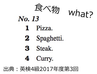 英検4級 四級 リスニング 対策 コツ