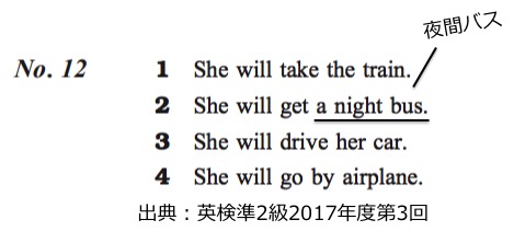 英検準２級　準二級　リスニング　対策　コツ