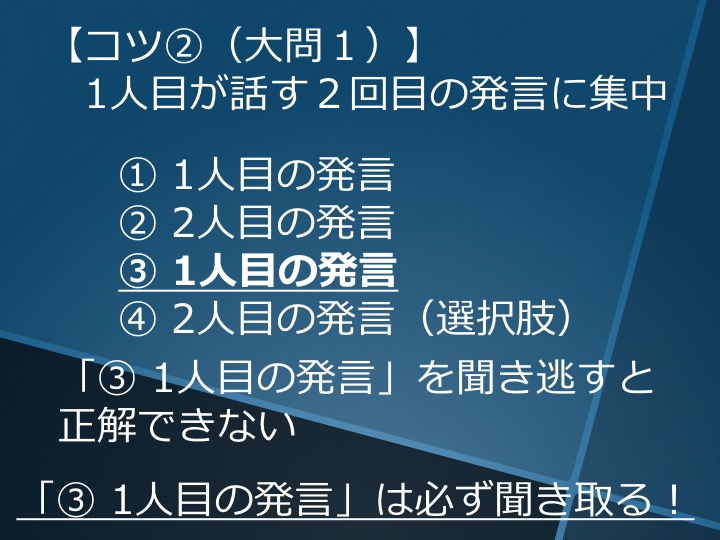 英検準２級　準二級　リスニング　対策　コツ