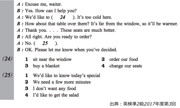 英検準２級　準二級　リーディング　長文　対策　コツ