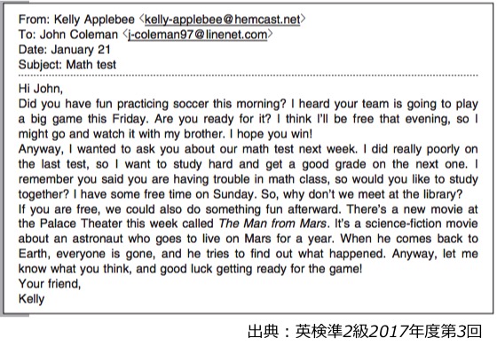 英検準２級　準二級　リーディング　長文　対策　コツ