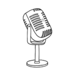 アイコン　ナレーター　マイク